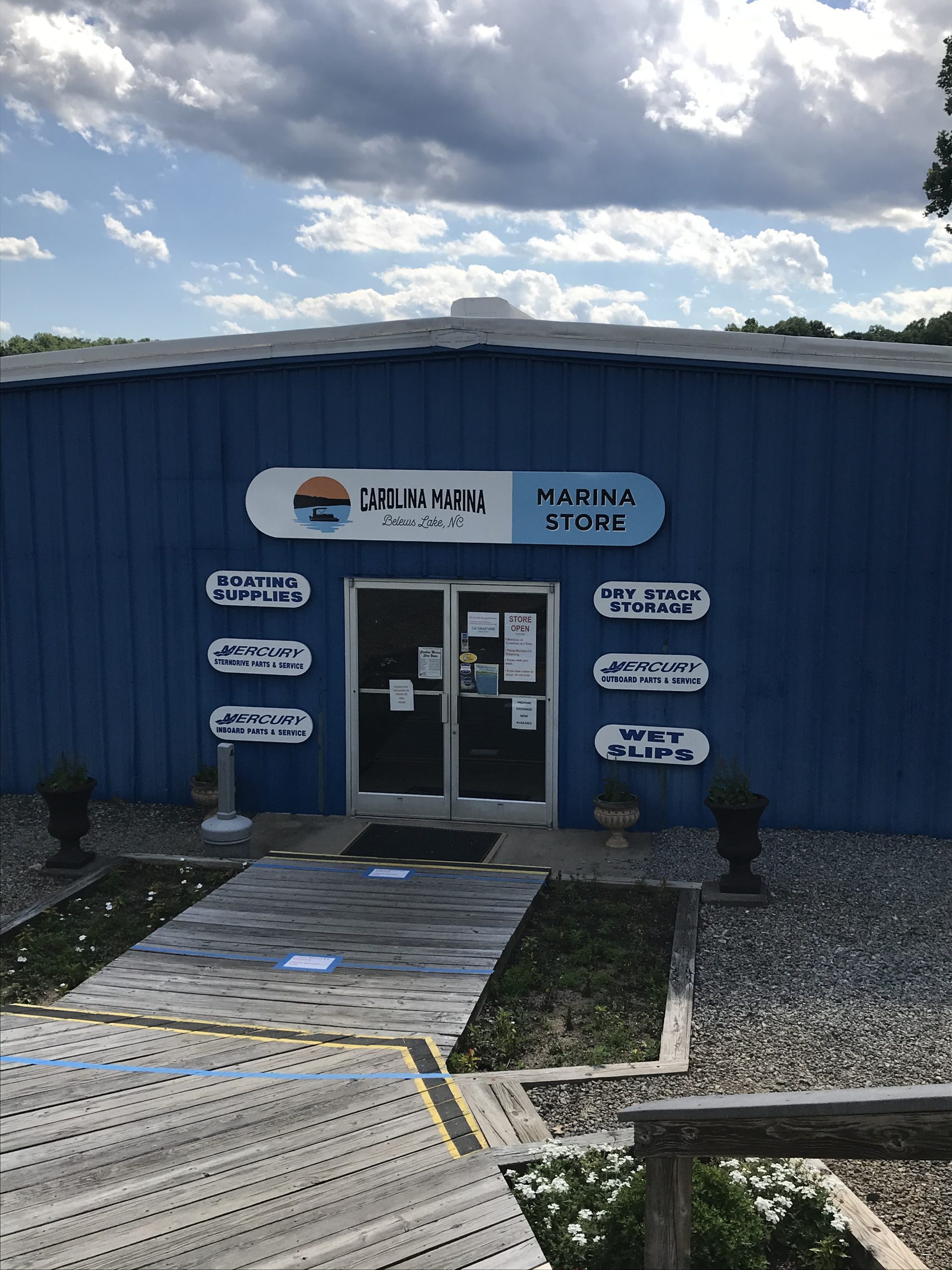 Marina Store Carolina Marina at Belews Lake